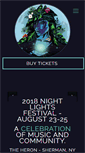 Mobile Screenshot of nightlightsfest.com